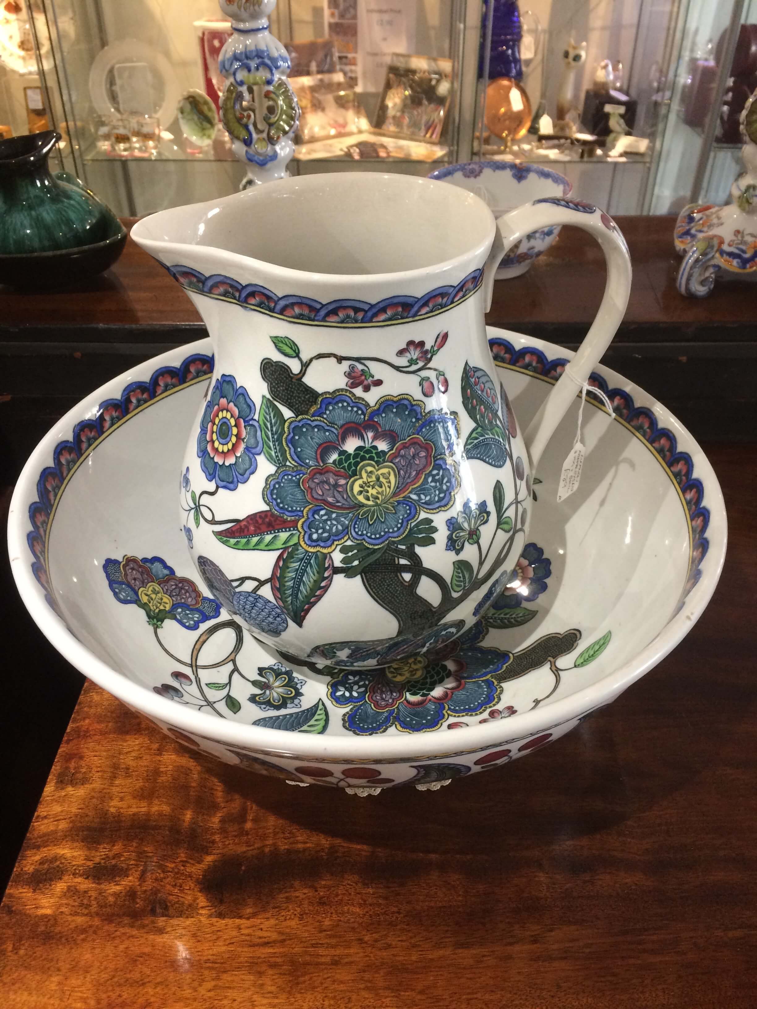 Adderleys Ltd Lucknow Jug and Bowl
